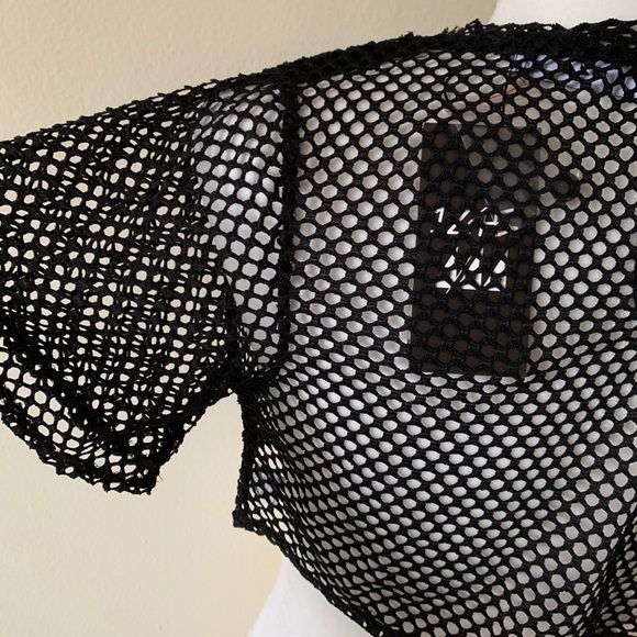 LF short sleeve mesh crop top size XS NWT - Picture 9 of 12